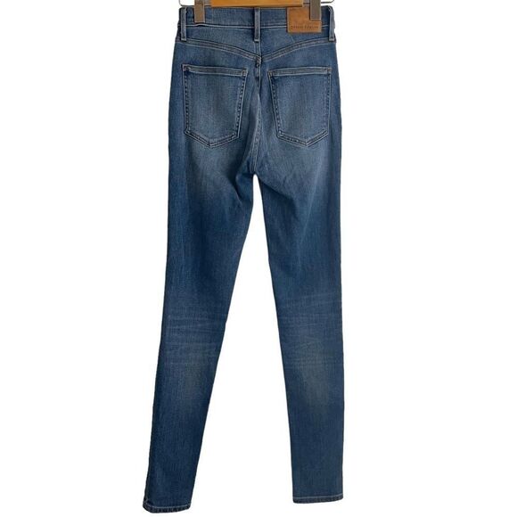 Denim Forum The Lola High Rise Skinny Medium Wash Jean Size 26 - Picture 5 of 8